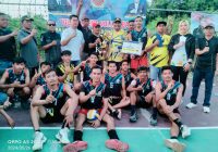 Kecamatan Kibin Juara I Turnamen Karang Taruna Volleyball Cup Kabupaten Serang 2024