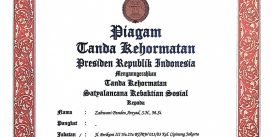 Wapres Ma’ruf Amin Berikan Tanda Jasa Satyalencana Kebaktian Sosial Ke Kombes Zahwani Pandra Arsyad 131 Kali Donor Darah