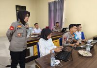 Setum Polda Lampung Supervisi dan Sosialisasi Aplikasi Astina Polri di Polres Pringsewu